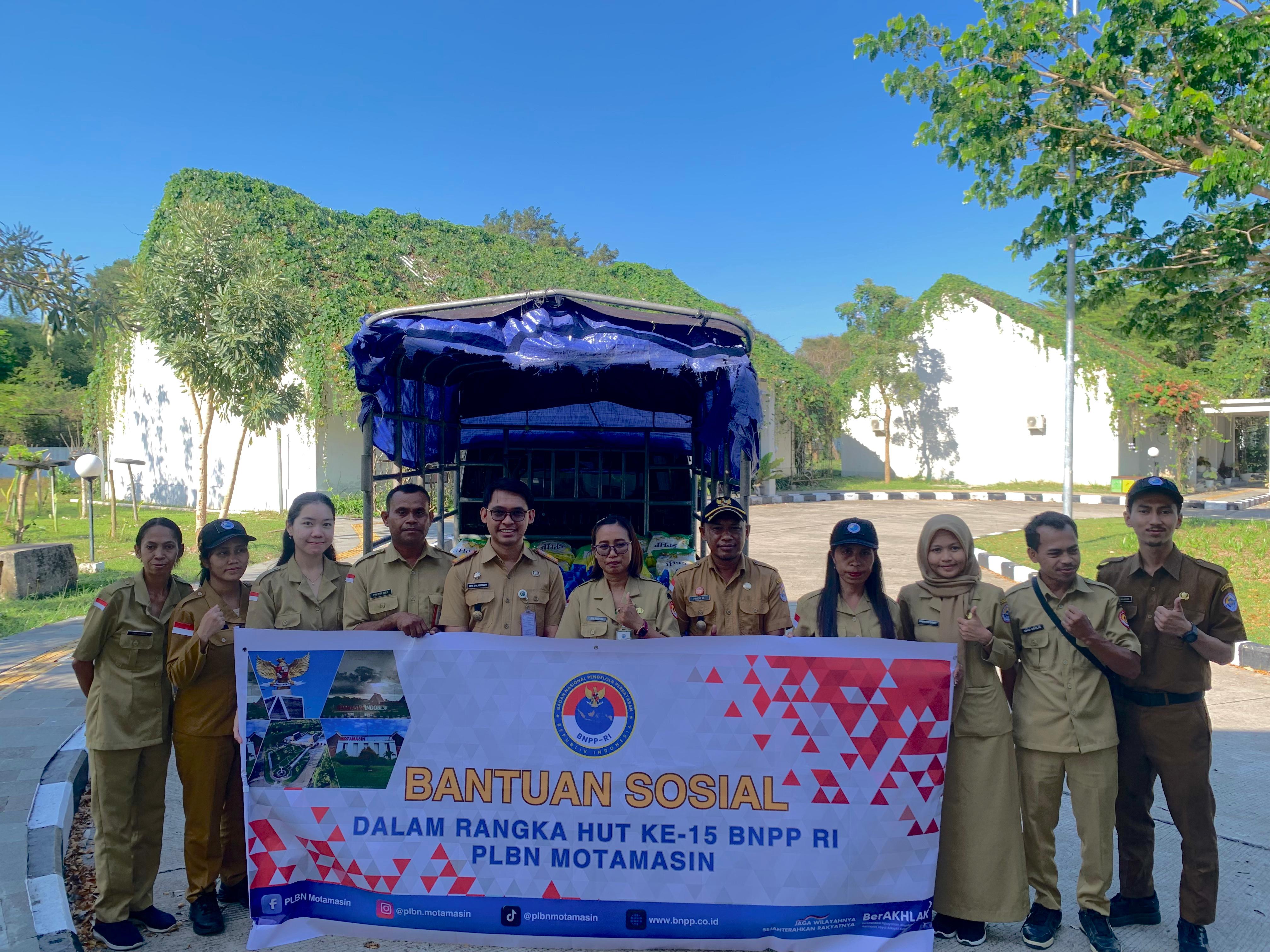 Dari Lomba Tradisional hingga Gerakan Pangan Murah, HUT ke-15 BNPP RI Meriah di PLBN Motamasin