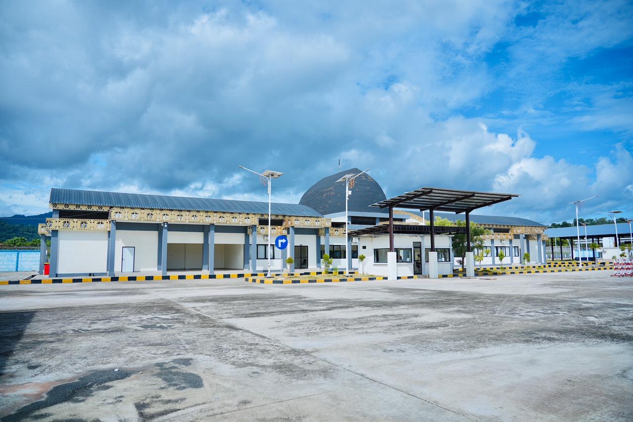 BNPP RI Tinjau Kesiapan Operasional Terminal Barang Internasional di PLBN Motaain