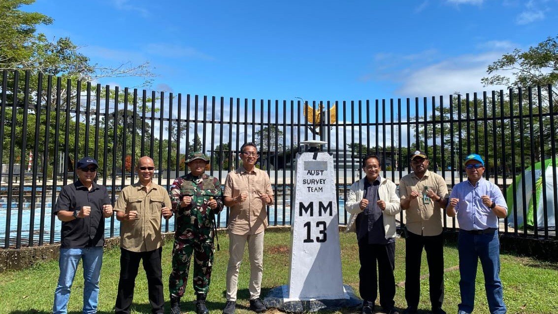 Kunjungi PLBN Sota, Deputi Kemenko Polkam Soroti Sinergi Petugas Lintas Batas