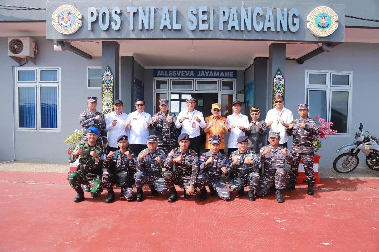 Sekretaris BNPP RI Tinjau PLBN Sebatik, Penyelesaian Patok Batas dan Pembenahan Pelabuhan Jadi Sorotan