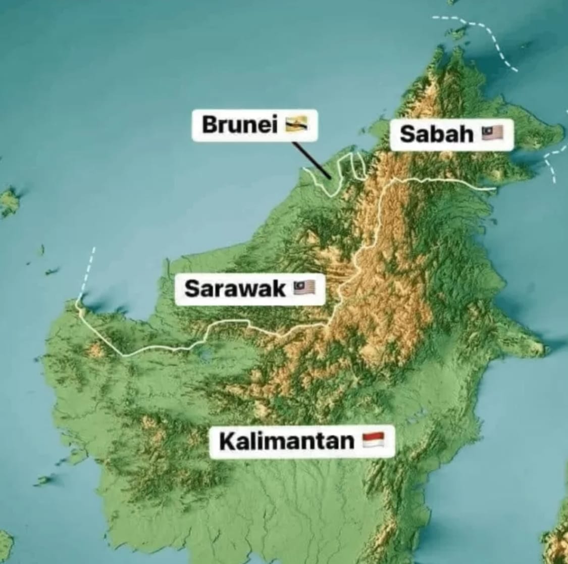 The Border Dynamics of Sabah, Sarawak, and Brunei Darussalam: Navigating History, Sovereignty, and Cooperation