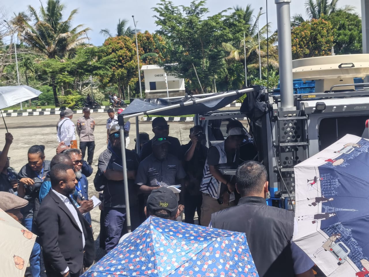 PLBN Skouw Jadi Titik Strategis Penguatan Pengelolaan Frekuensi Indonesia–PNG dalam STMC-2
