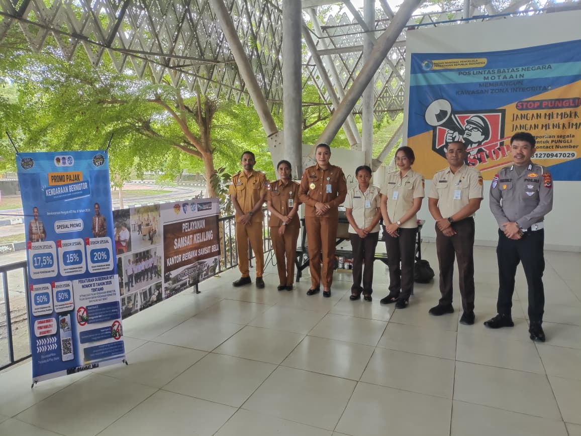 PLBN Motaain Hadirkan Pasar Murah dan Samsat Keliling, Masyarakat Perbatasan Sambut Antusias