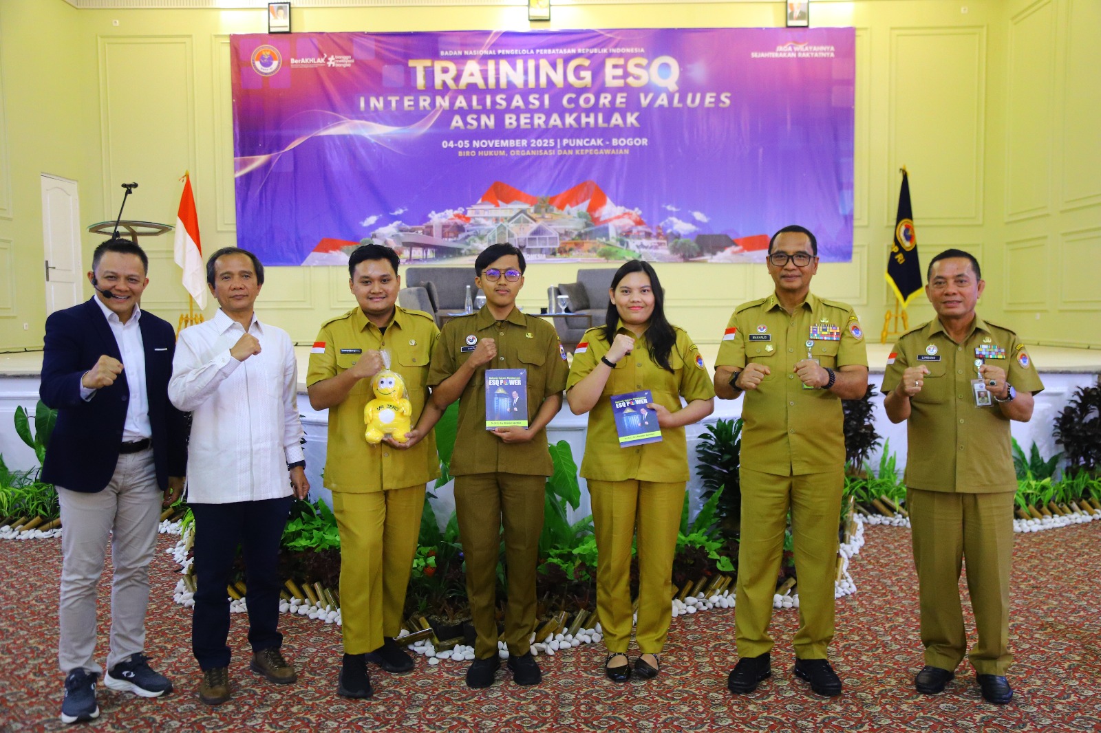 BNPP RI Wujudkan Transformasi ASN Lewat Internalisasi Core Values BerAkhlak dan Pelatihan ESQ