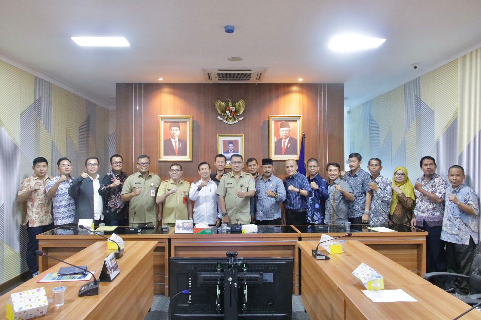 BNPP Terima Audiensi Puluhan Legislator DPRD Kabupaten Sambas untuk Pembentukan BPPD