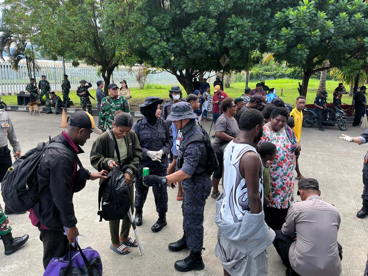 Perkuat Kewaspadaan Nasional di Wilayah Perbatasan RI–PNG, BNPP RI Dukung Operasi Terpadu di PLBN Skouw