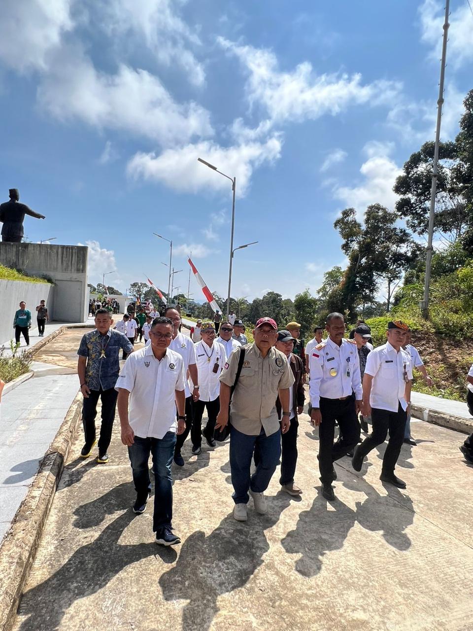 Wakil Menteri Digital Sarawak Kunjungi PLBN Long Nawang, Bahas Penguatan Konektivitas Perbatasan