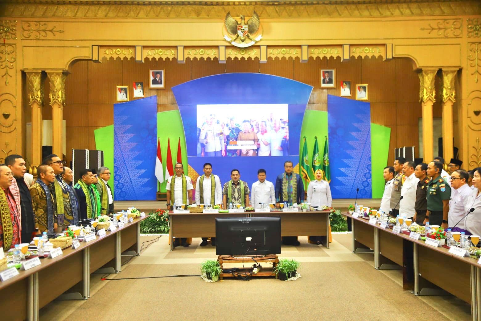 BNPP RI Bersama Komisi II DPR RI Bahas Akselerasi Pembangunan Perbatasan di Sambas