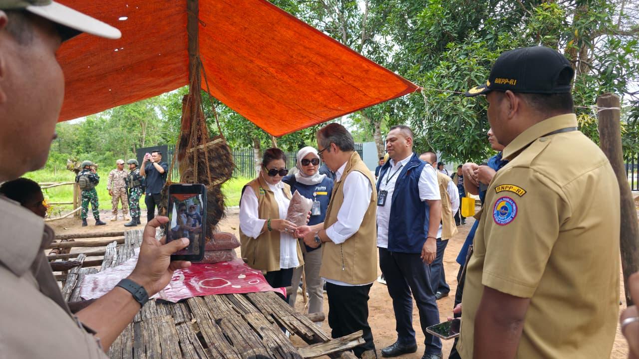 PLBN Sota Fasilitasi Kunjungan Ketua Umum YSPN, Tinjau Layanan Lintas Batas RI–PNG