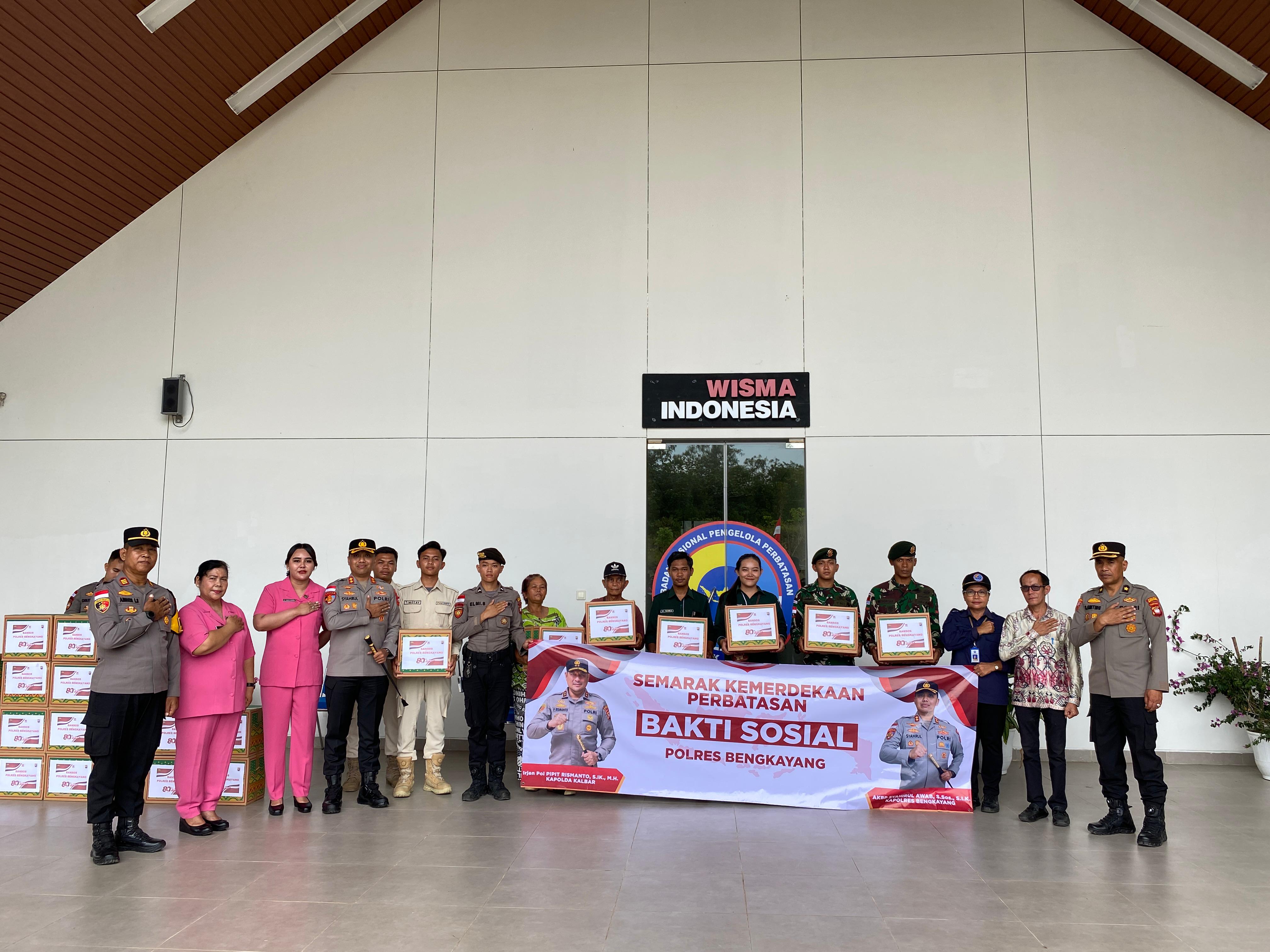 Semarak HUT ke-80 RI, PLBN Jagoi Babang Gelar Rangkaian Kegiatan Meriah di Perbatasan