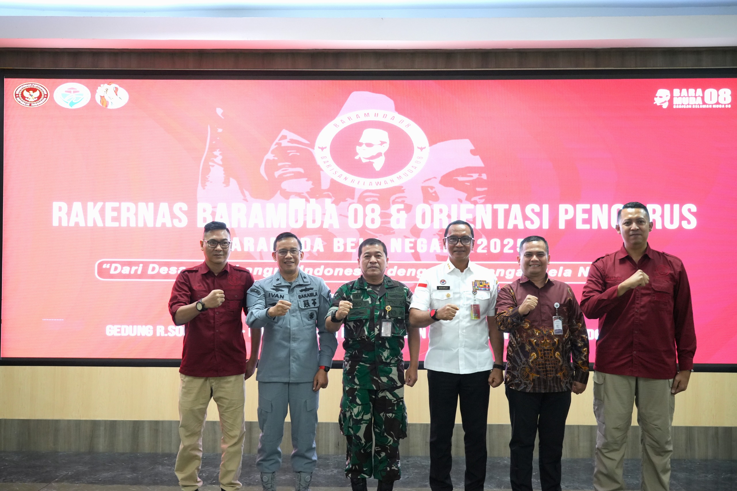 Sekretaris BNPP RI Ajak BARAMUDA-08 Perkuat Bela Negara dan Kemandirian di Kawasan Perbatasan