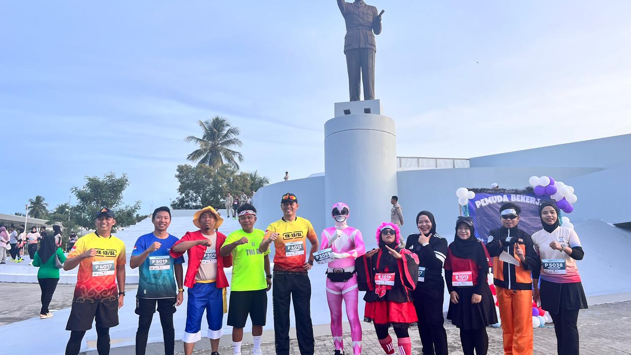 Fun Run Perbatasan di PLBN Sebatik, BNPP RI Dukung Gaya Hidup Sehat dan Karakter Positif Generasi Muda