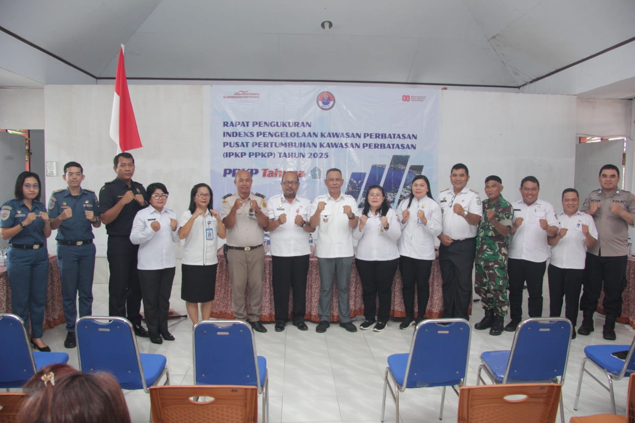 BNPP RI Perkuat Tata Kelola Kawasan Perbatasan Melalui Pengukuran IPKP di Melonguane dan Tahuna