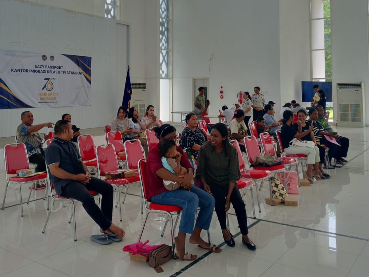 BNPP RI Dukung Layanan Eazy Paspor di PLBN Wini, Permudah Akses Dokumen Perjalanan Masyarakat Perbatasan