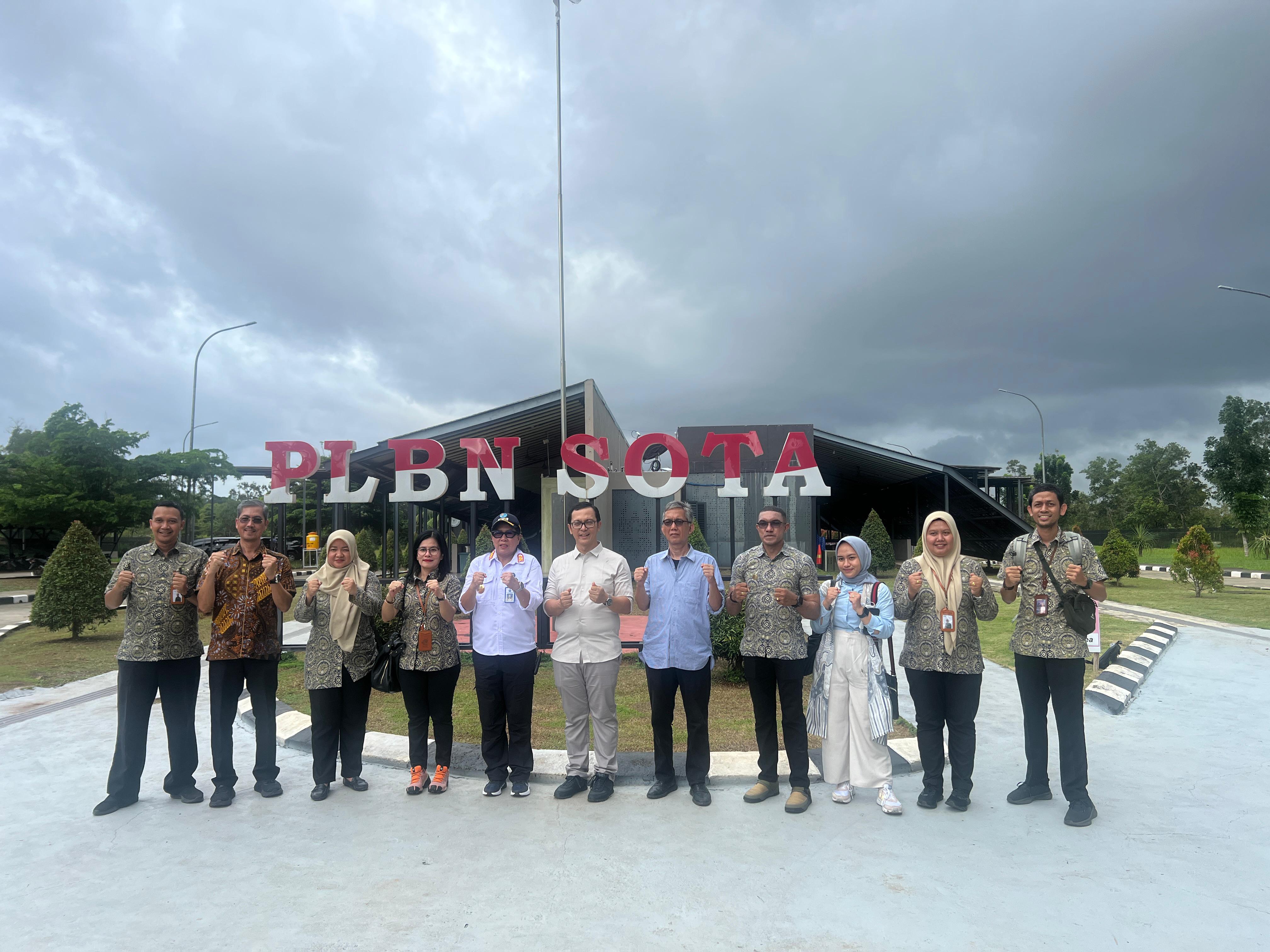 PLBN Sota Terima Kunjungan Dewan Pengawas BPJS Kesehatan RI, Pererat Sinergi di Ujung Timur Indonesia