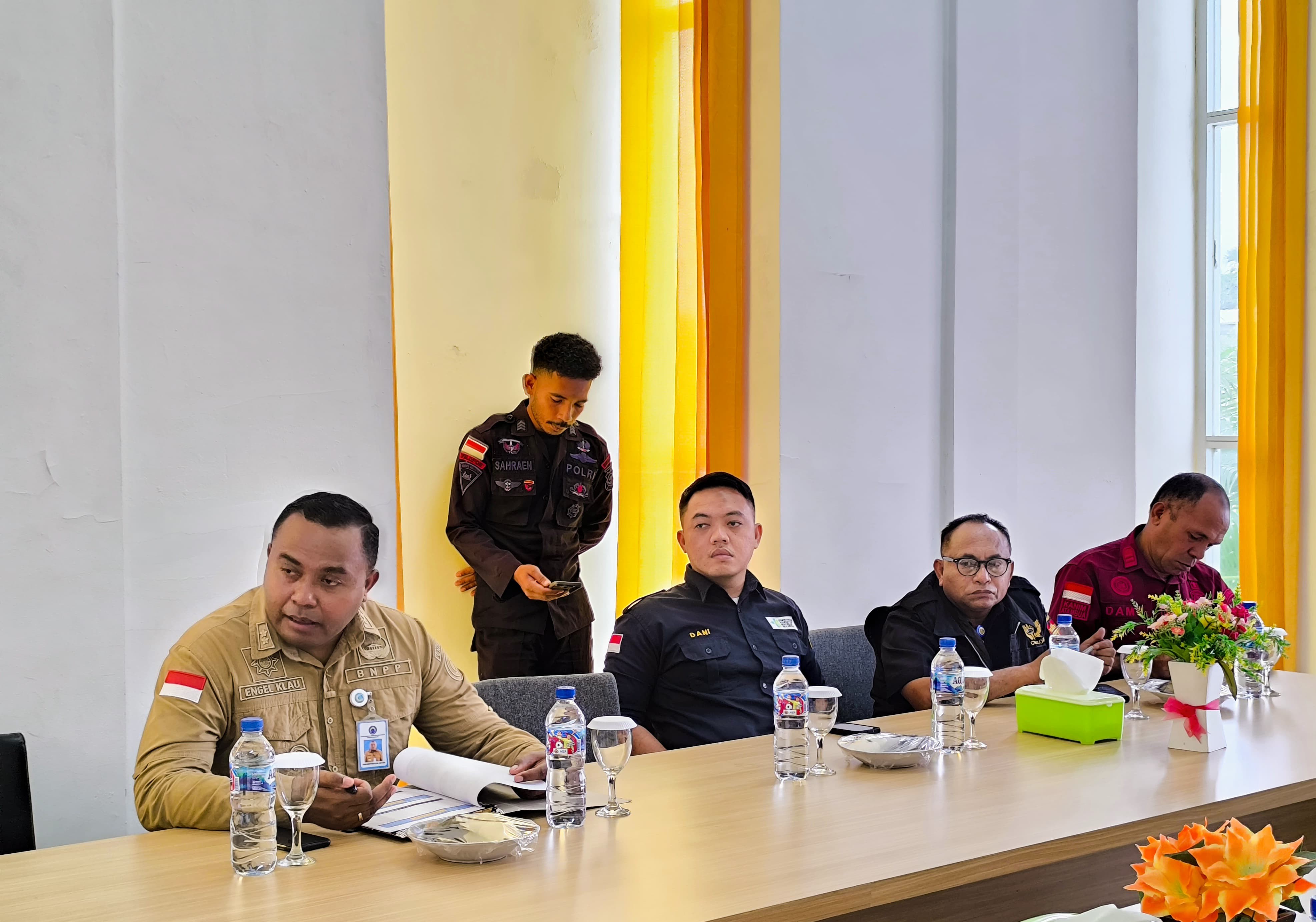 PLBN Motamasin Gelar Pertemuan Evaluasi Lintas Batas untuk Perkuat Zona Integritas