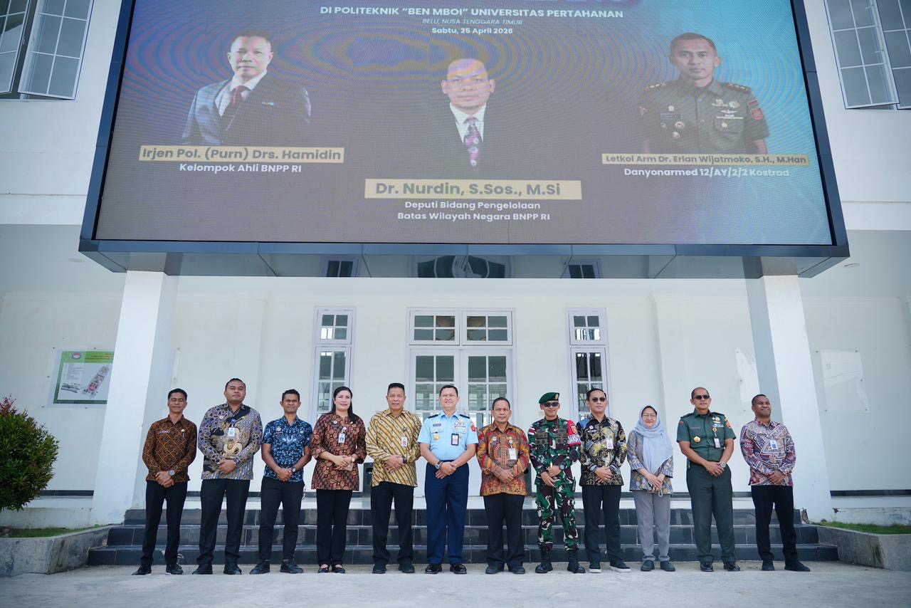 BNPP RI Ajak Mahasiswa Politeknik Unhan Ben Mboi Bangun Masa Depan Kawasan Perbatasan