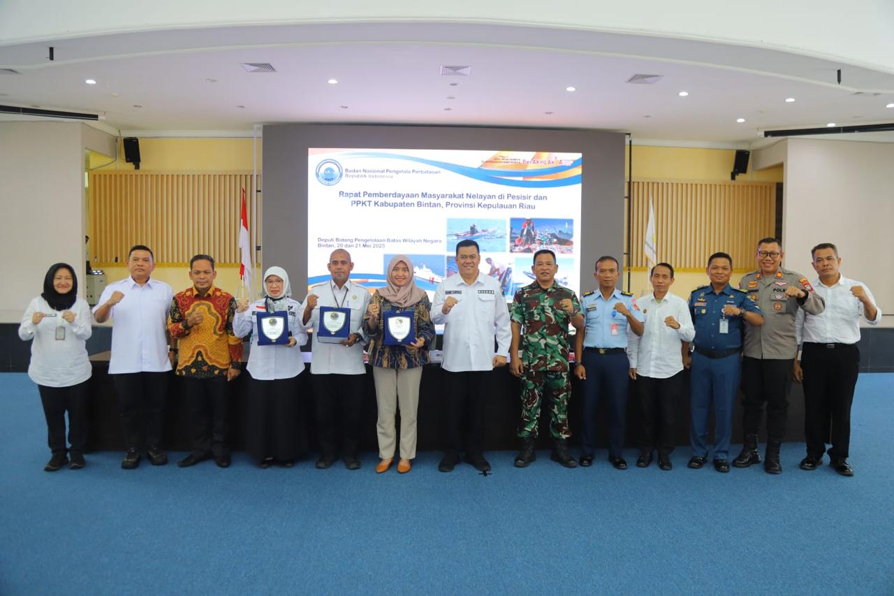 Cegah Pelanggaran Batas Laut, BNPP RI Bekali Nelayan Bintan dengan Edukasi dan Navigasi