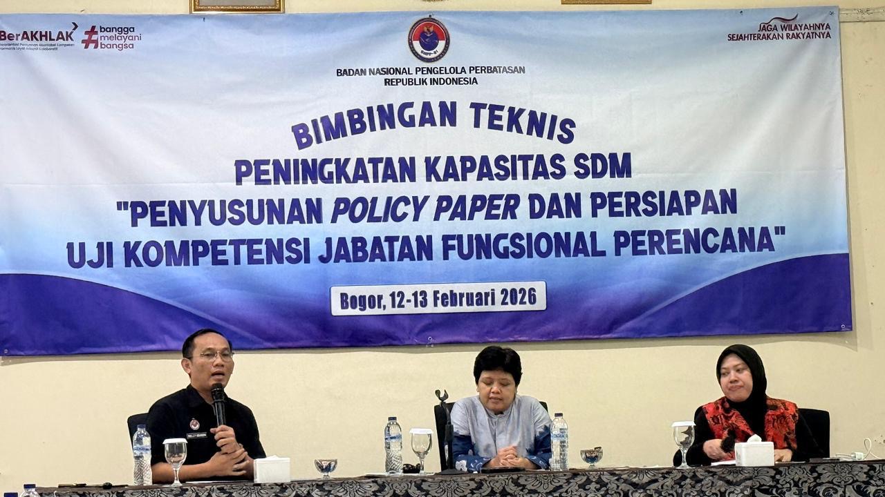 BNPP RI Perkuat Kapasitas Perencana Lewat Bimtek Policy Paper dan Uji Kompetensi Jabatan Fungsional