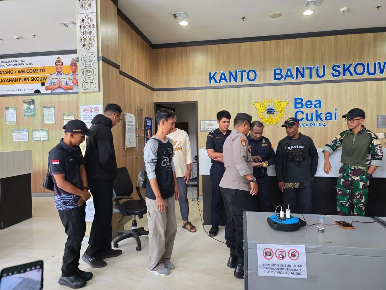 PLBN Skouw Gagalkan Upaya Pembawaan Amunisi oleh Pelintas Asal Papua Nugini