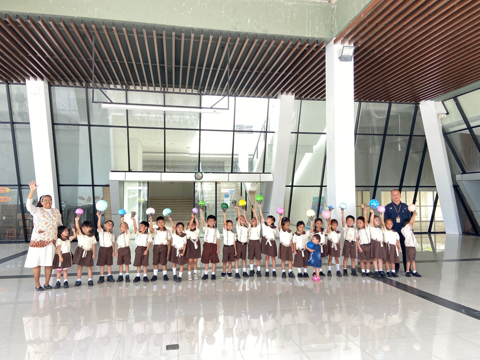 BNPP RI Hadirkan Ruang Edukasi Perbatasan, Anak PAUD Belajar Sambil Bermain di POCADI PLBN Entikong