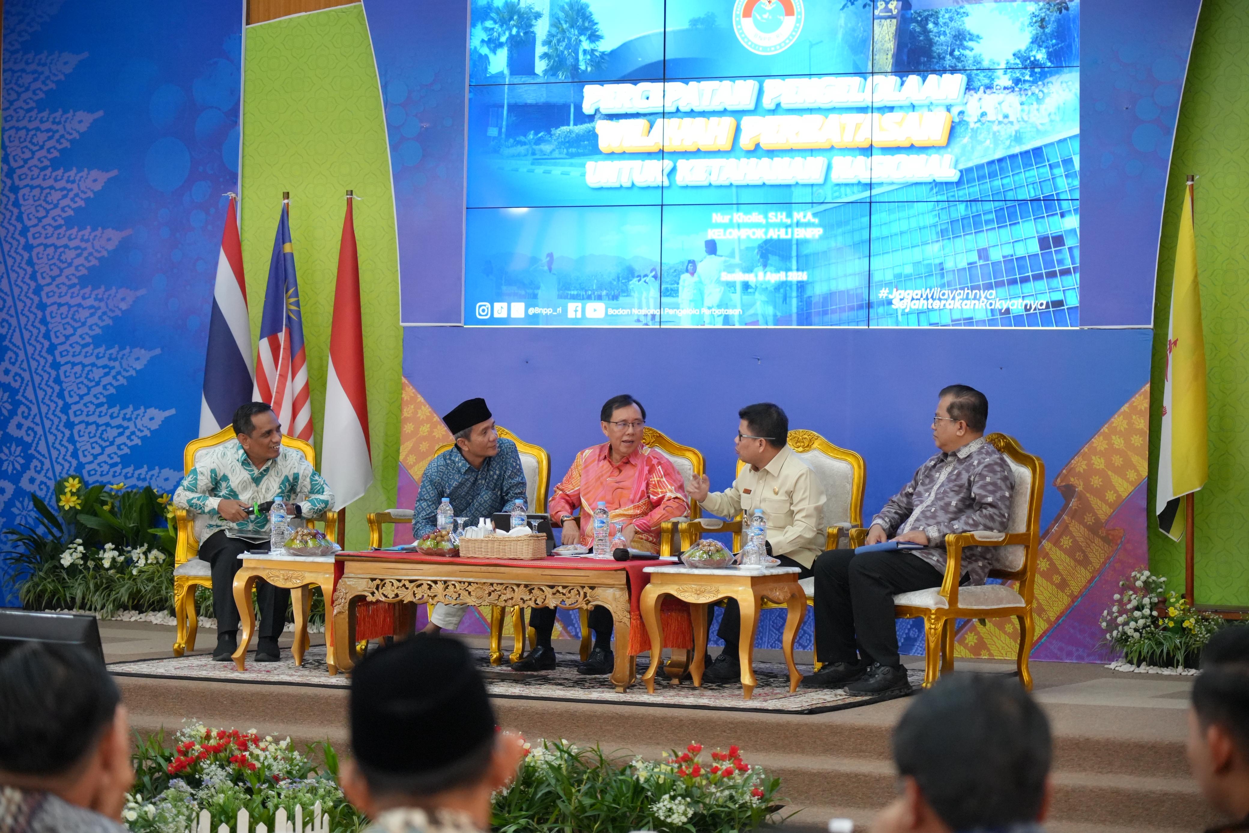 BNPP RI Perkuat Peran Da’i dalam Pembangunan Kawasan Perbatasan Lewat Seminar Internasional di Sambas