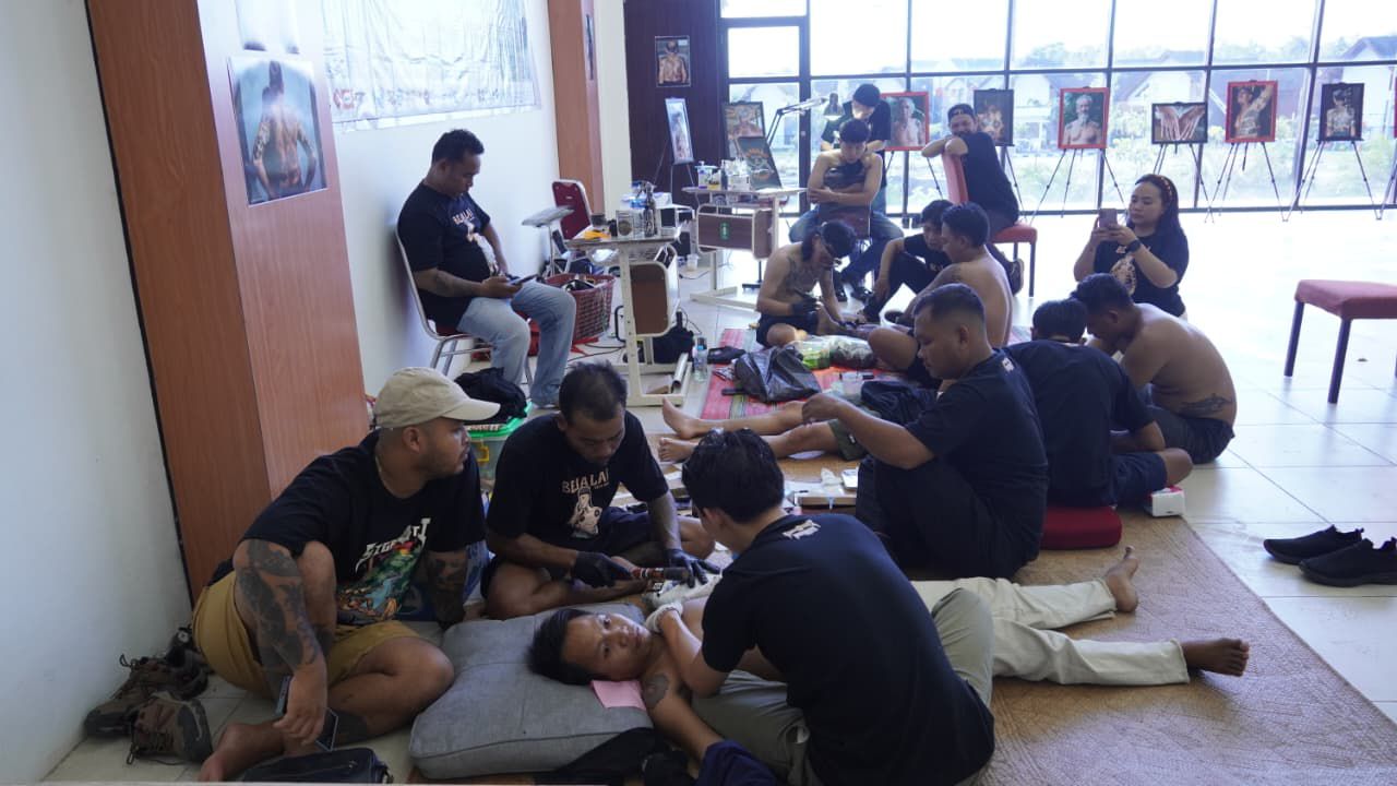 PLBN Badau Hidupkan Spirit Budaya Iban Lewat Pameran “Tato Iban Bejalai”