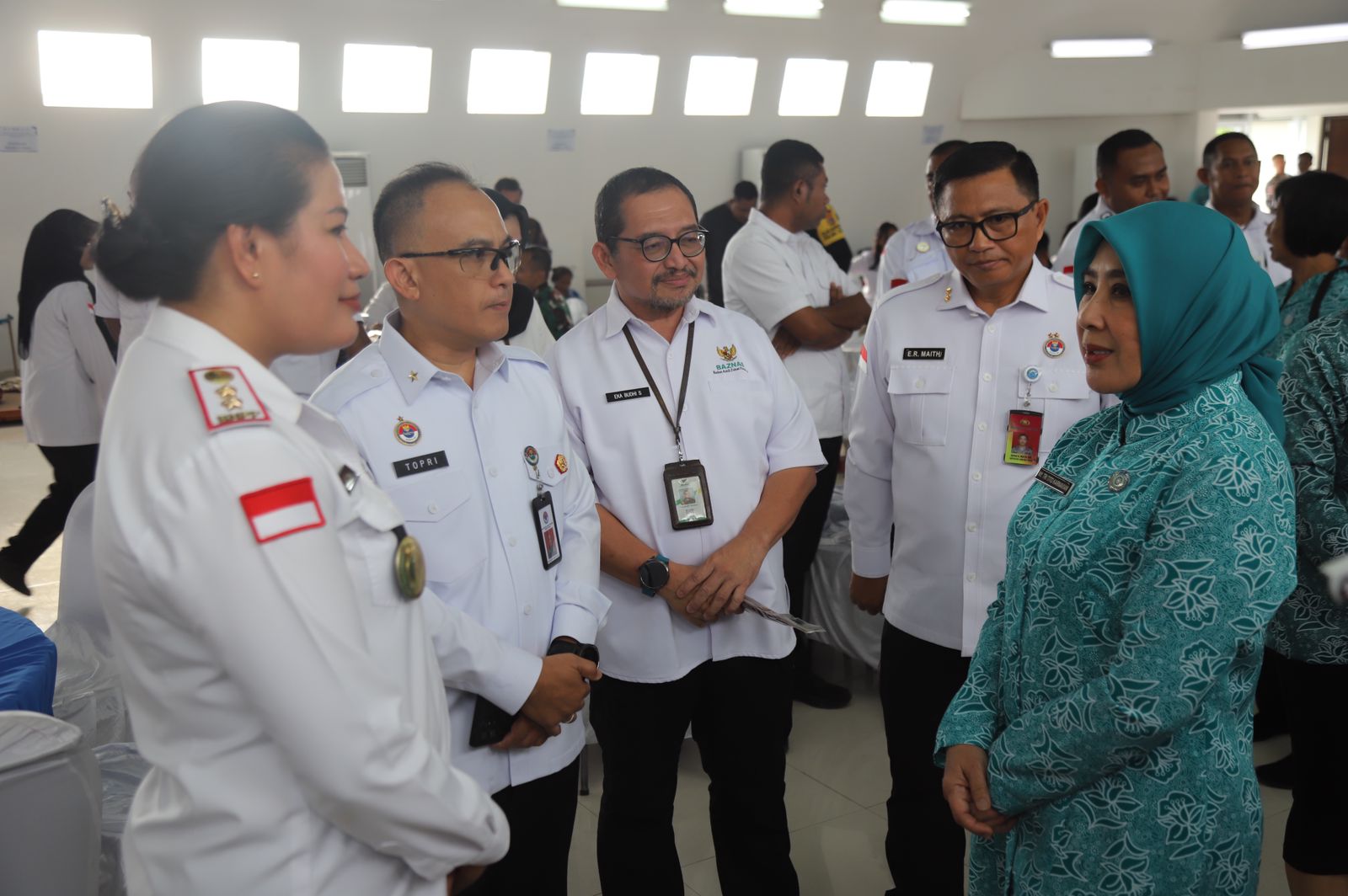 Ketua Umum TP PKK Kunjungi PLBN Motaain, Dorong UMKM Tenun Ikat Perbatasan Naik Kelas