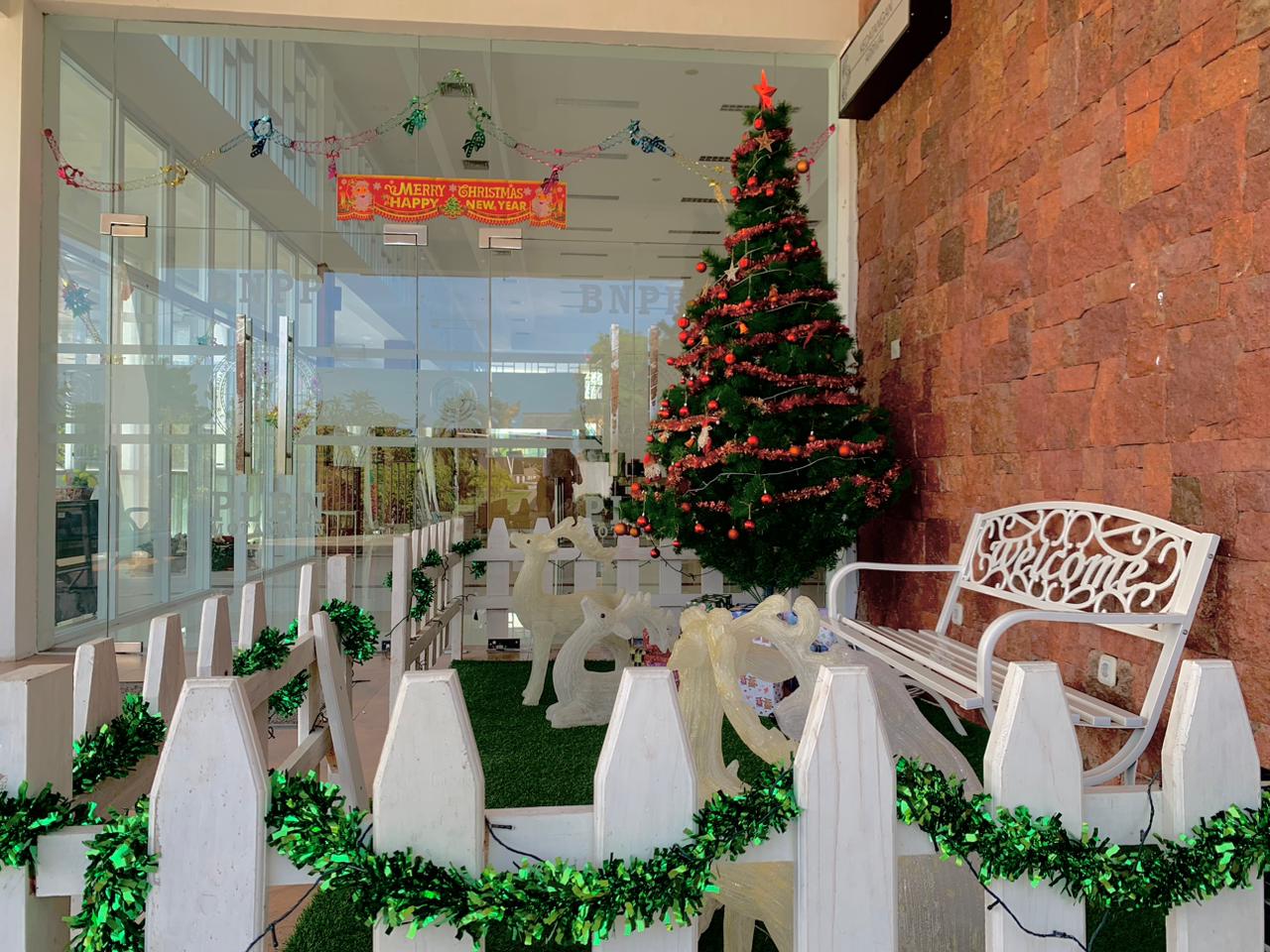 BNPP RI Pastikan Layanan Optimal, PLBN Motamasin Hadir dengan Nuansa Natal dan Tahun Baru