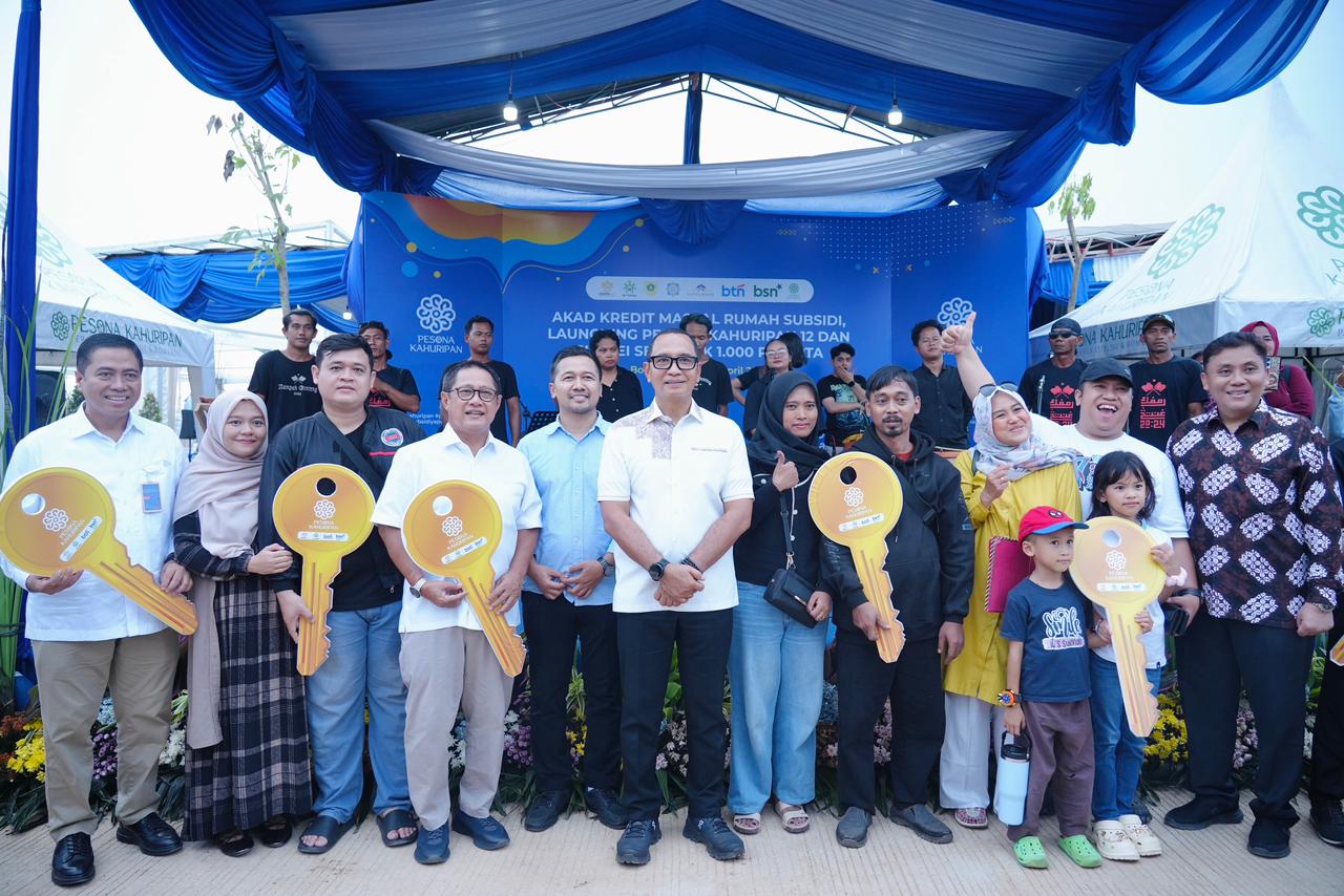 Sekretaris BNPP RI Dorong Hunian Layak melalui Program Gentengisasi dan Akad Massal Rumah Subsidi