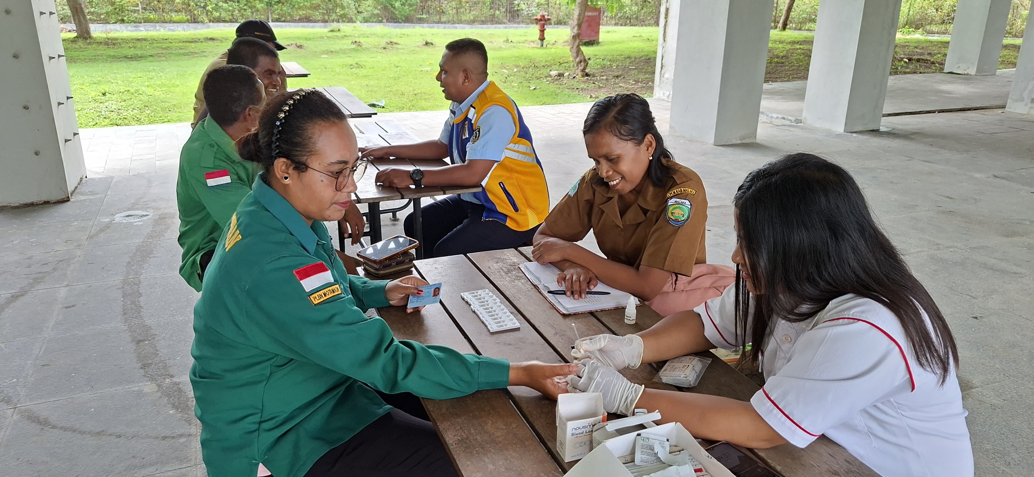 PLBN Motamasin Fasilitasi Pemeriksaan Malaria, Komitmen BNPP RI Wujudkan Perbatasan Sehat