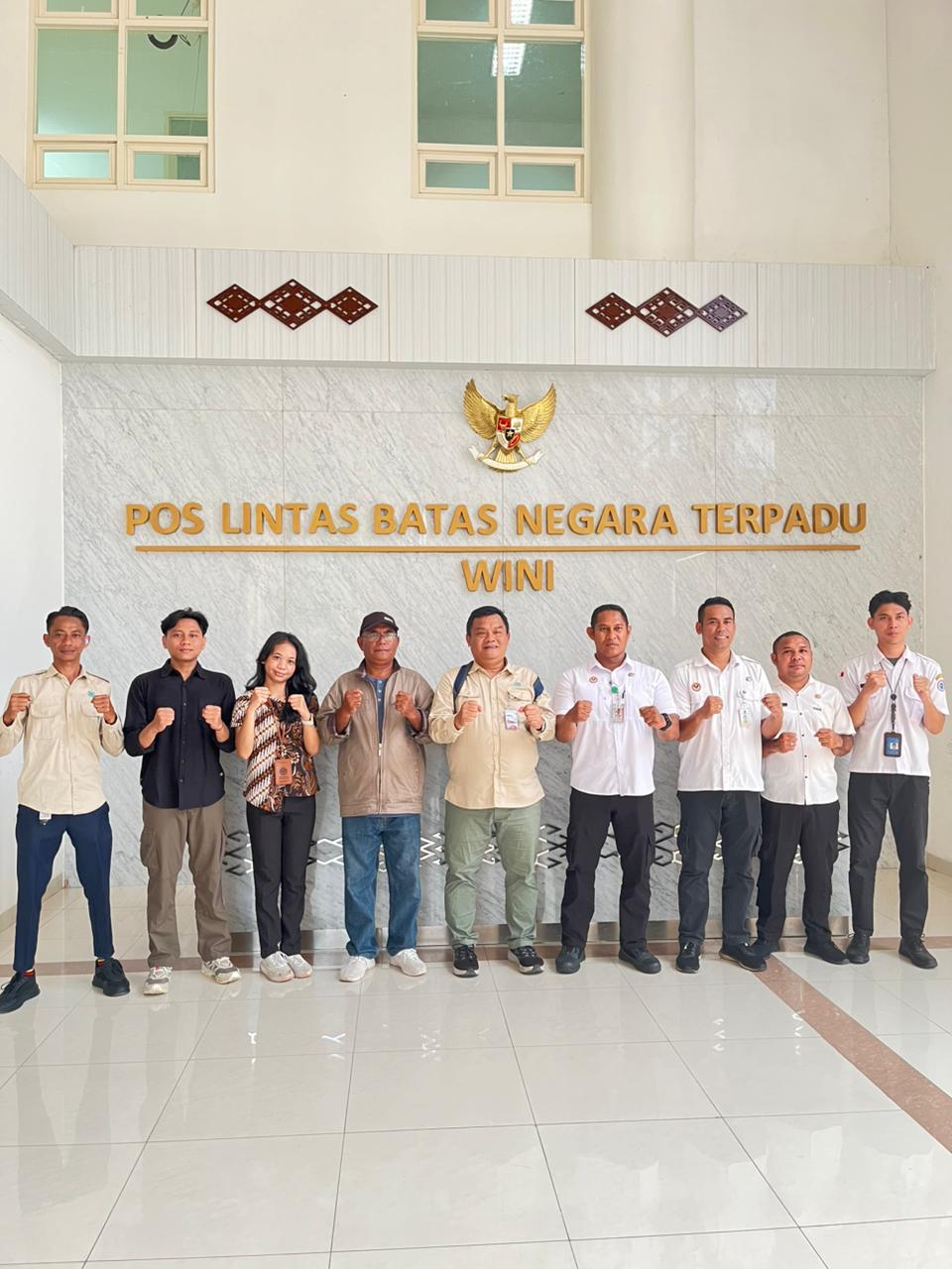 BNPP RI Dorong Penguatan Sistem Pengelolaan Sampah Terpadu di PLBN Wini Bersama Pusdal LH BN