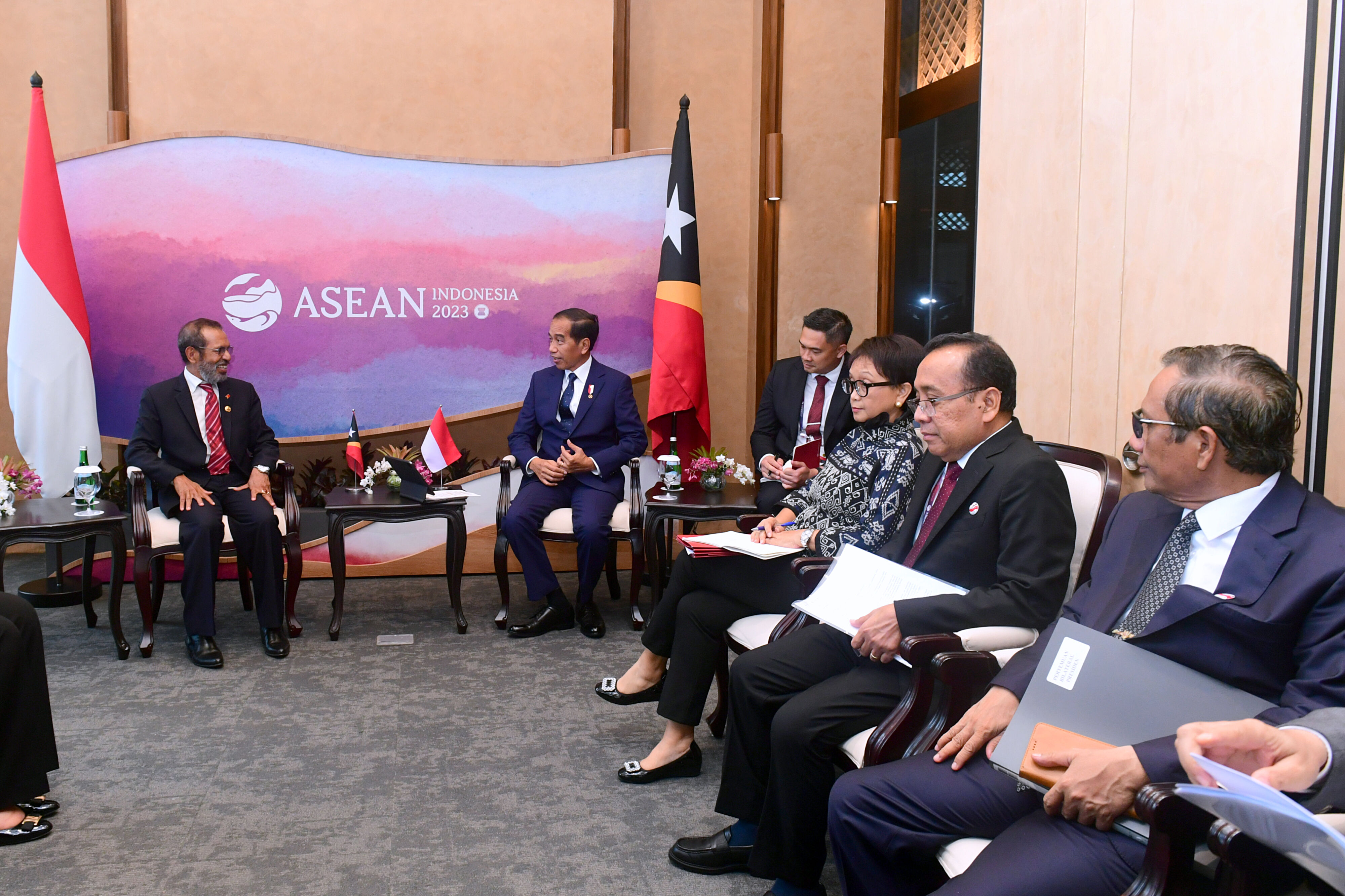 KTT ASEAN 2023, Jokowi dan PM Timor Leste Konsen Selesaikan Perundingan Batas Darat