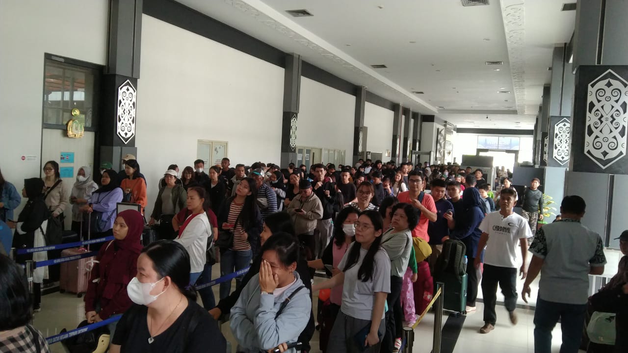 Libur Lebaran, PLBN Entikong Catat Total 34.962 Pelintas Antarnegara  