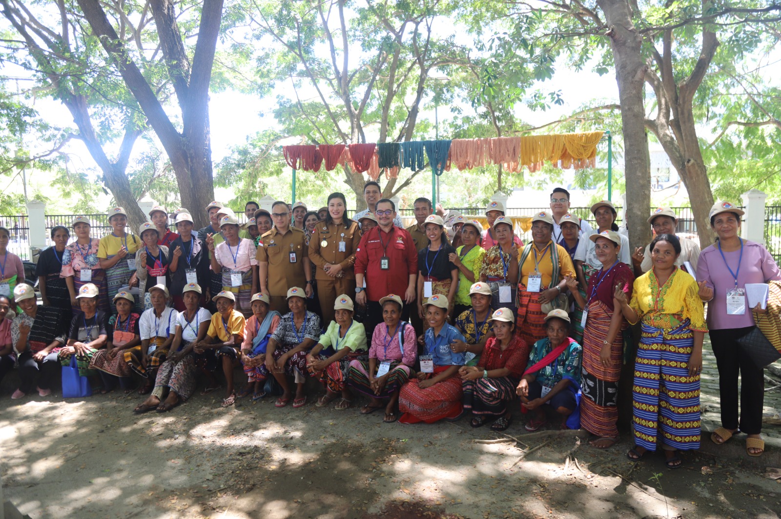 BNPP RI Tingkatkan Daya Saing Tenun Ikat Belu, Asah SDM dan UMKM Perbatasan di PLBN Motaain