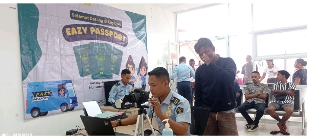 PLBN Motamasin Selenggarakan Layanan "Eazy Passport"