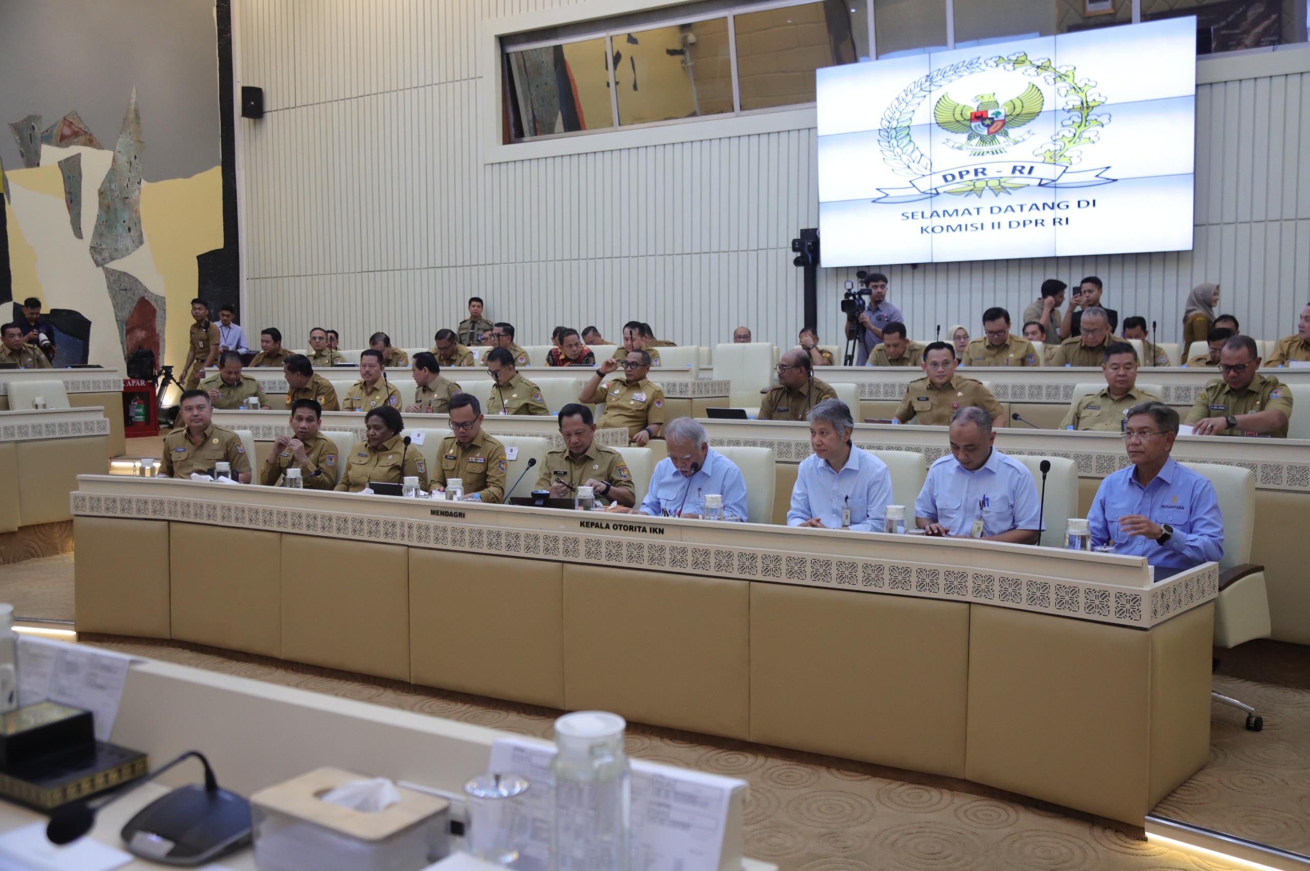 Program Kerja 2026 dan Akuntabilitas Anggaran Jadi Fokus BNPP RI dalam RDP Komisi II DPR RI