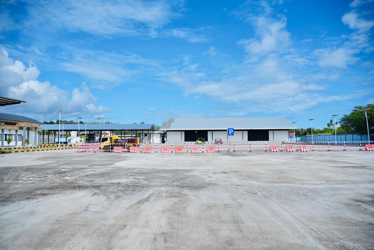 BNPP RI Tinjau Kesiapan Operasional Terminal Barang Internasional di PLBN Motaain
