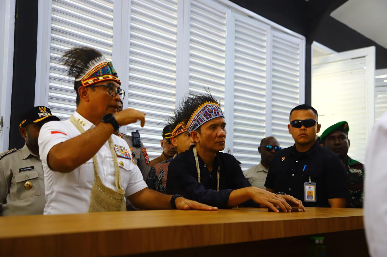 SPPG Jadi Prioritas di PLBN Yetetkun, Sekretaris BNPP RI Dorong Pemenuhan Gizi Warga Perbatasan