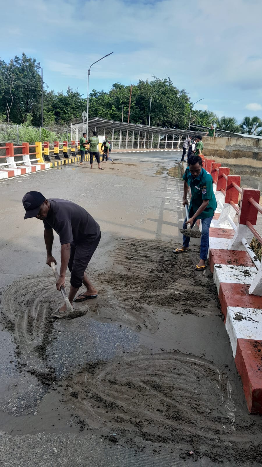 Intensitas Hujan Tinggi Picu Banjir di PLBN Motaain, BNPP RI Pastikan Layanan Tetap Optimal