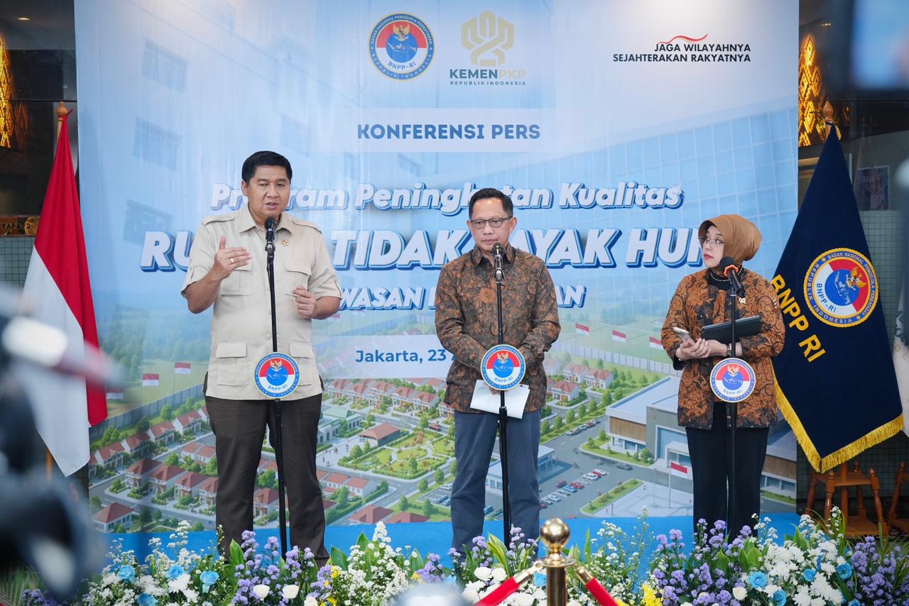 BNPP RI Resmikan Program Bedah 15.000 Rumah Tidak Layak Huni di 40 Kabupaten Kawasan Perbatasan