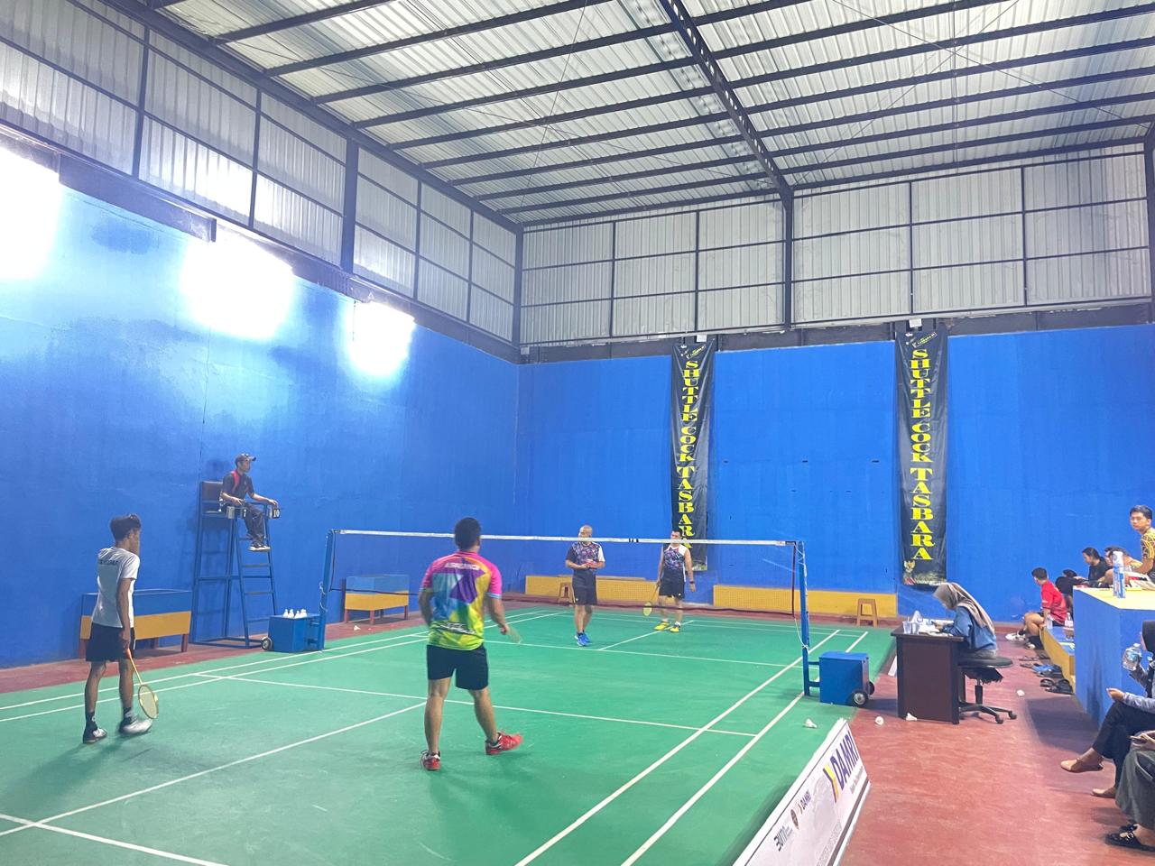 Kick Off Turnamen Bulu Tangkis PLBN Aruk Dimulai Sambut HUT ke-15 BNPP
