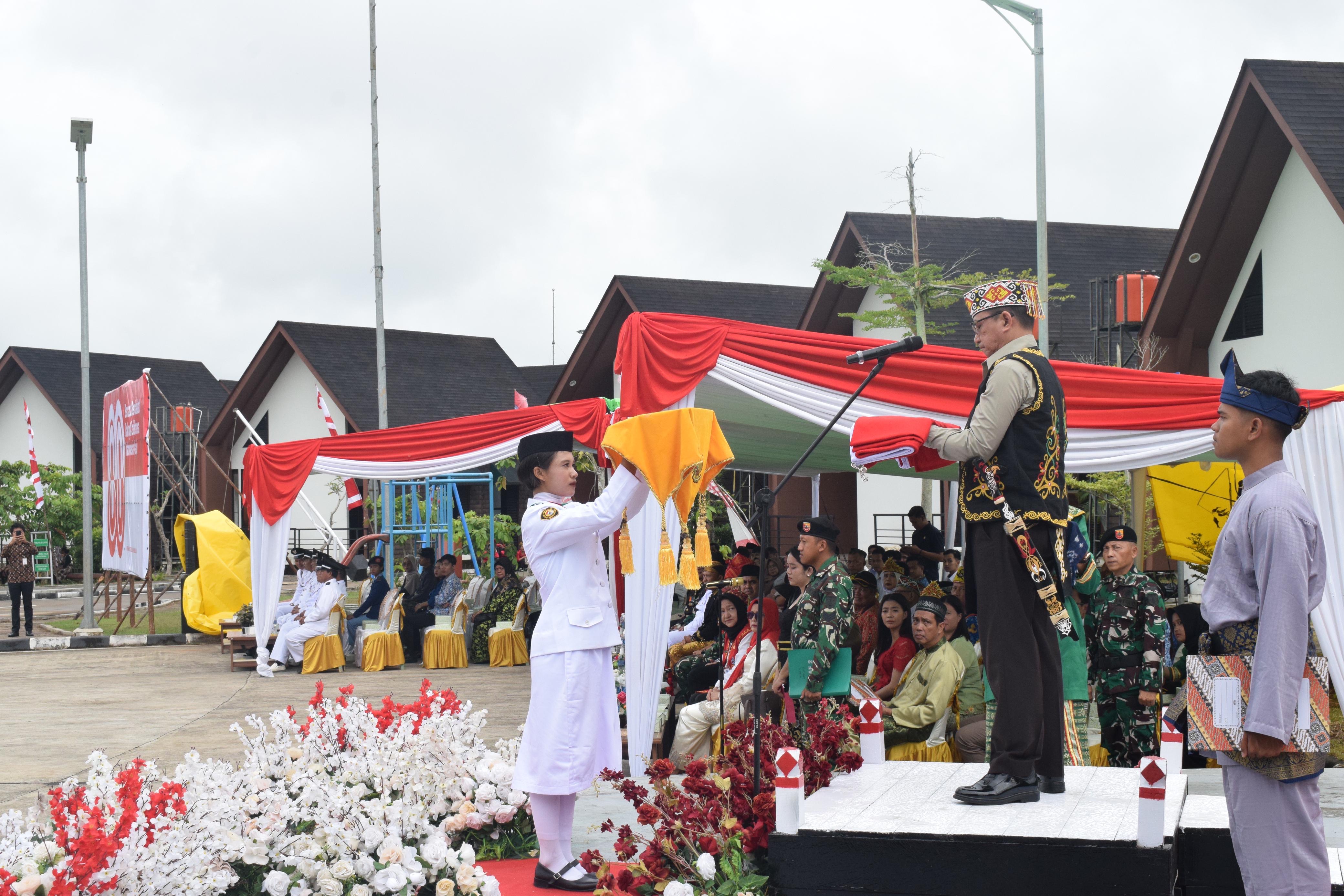 Semarak HUT ke-80 RI di PLBN Badau, Simbol Nasionalisme di Gerbang Perbatasan