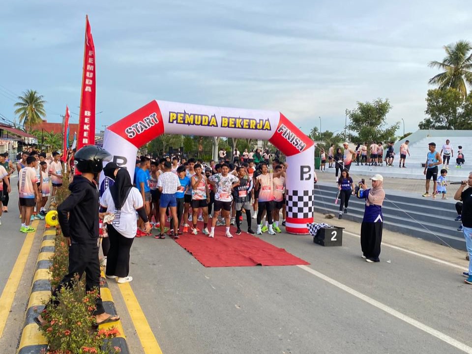 Fun Run Perbatasan di PLBN Sebatik, BNPP RI Dukung Gaya Hidup Sehat dan Karakter Positif Generasi Muda