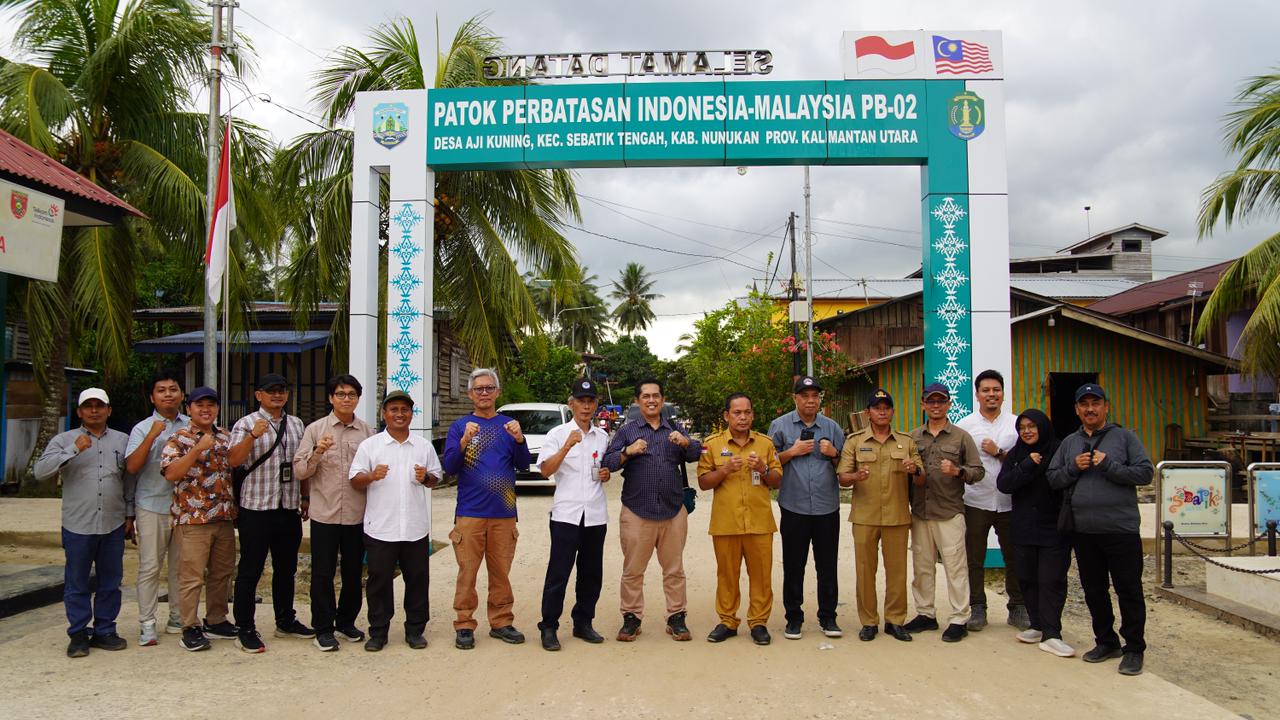 BNPP RI Percepat Penilaian Lahan dan Aset Warga Terdampak Penegasan Batas RI–Malaysia di Pulau Sebatik