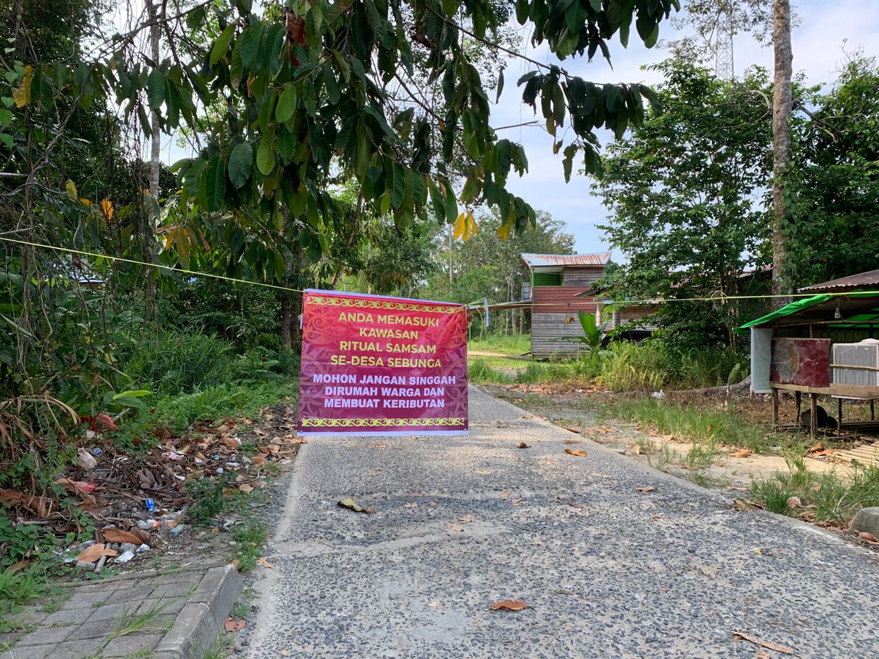 Ada Tradisi "Nyepi" di Perbatasan, PLBN Aruk Imbau Pelintas RI - Malaysia Hormati Ketentuan Adat