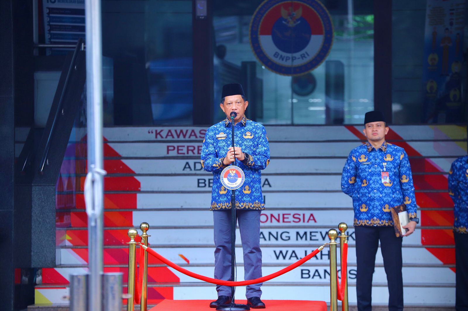 Amanat Upacara HUT ke -15 BNPP,  Mendagri Ingatkan 3 Tugas Utama di Perbatasan Negara