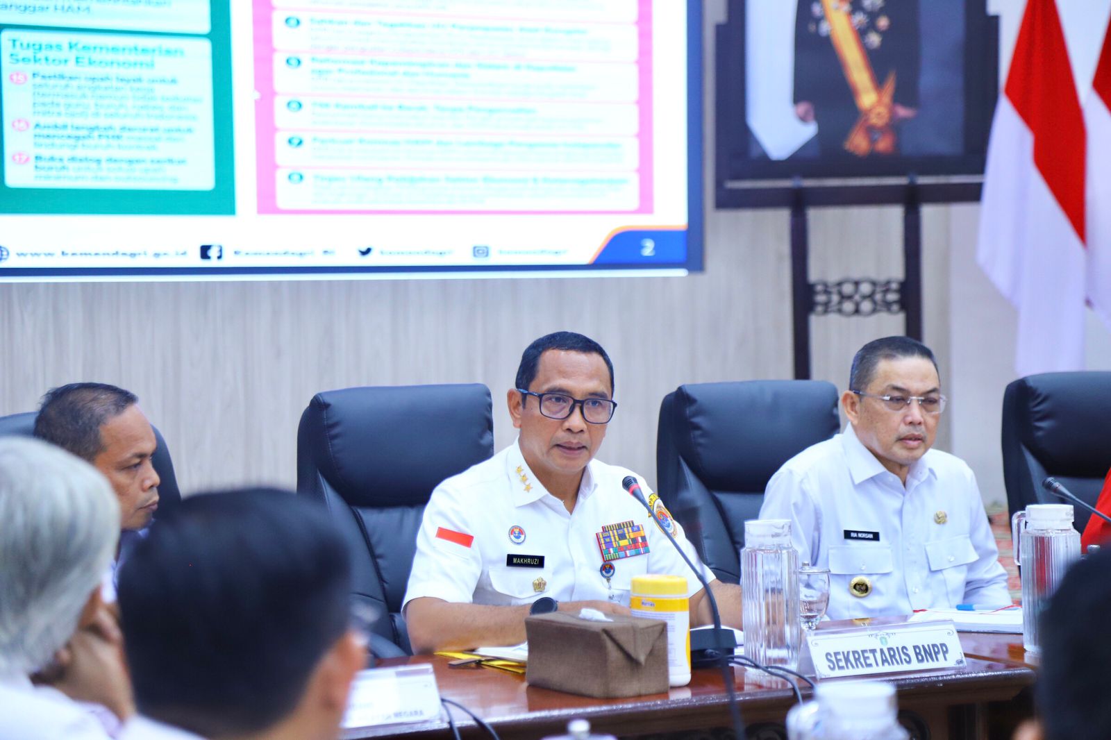 Evaluasi Pasca Demonstrasi, BNPP RI dan Pemprov Kalbar Sepakati Langkah Strategis Jaga Kondusifitas