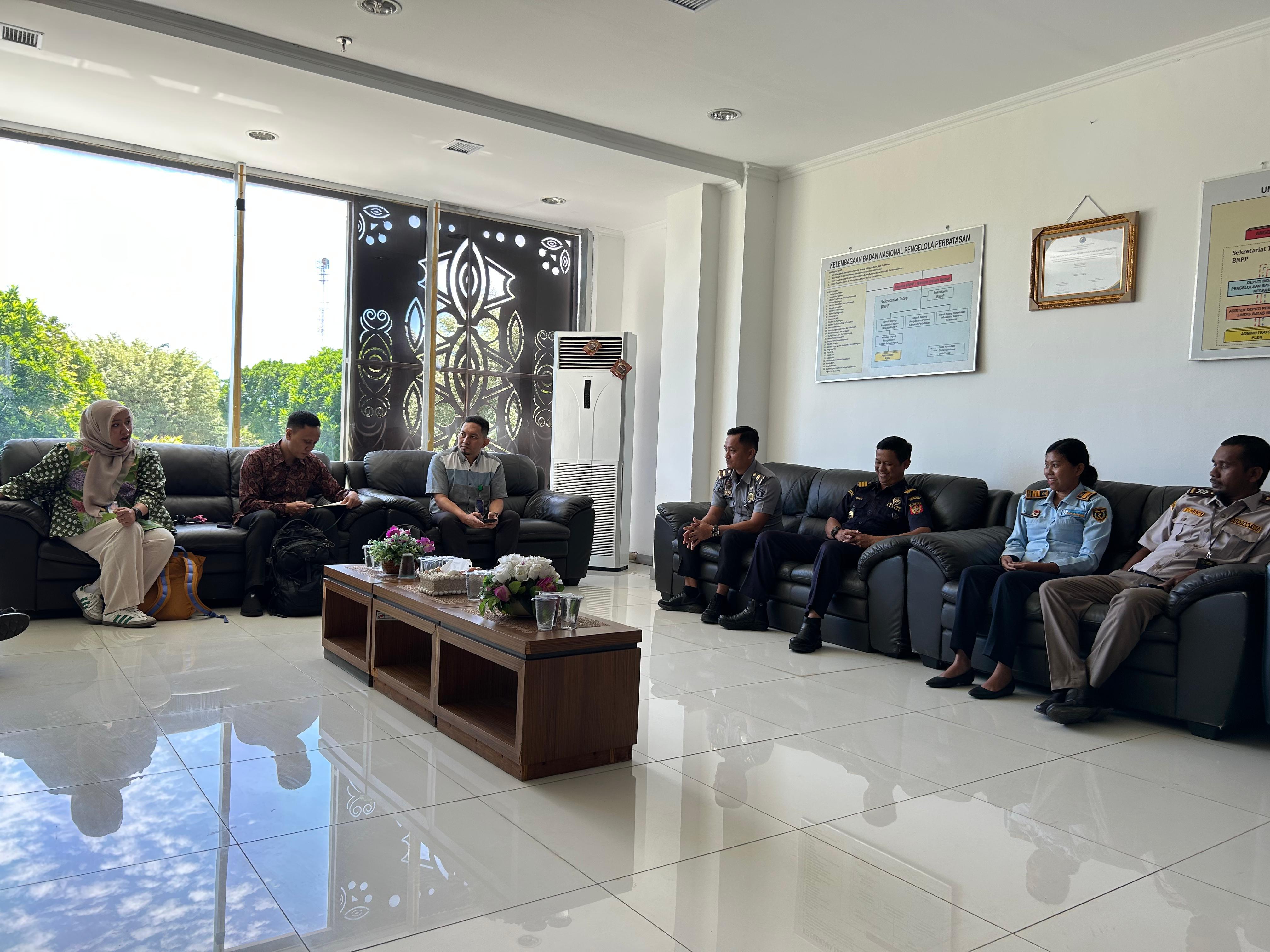 PLBN Skouw Terima Kunjungan Tim Kementerian Keuangan, Bahas Reformasi Sistem Penggajian ASN di Perbatasan