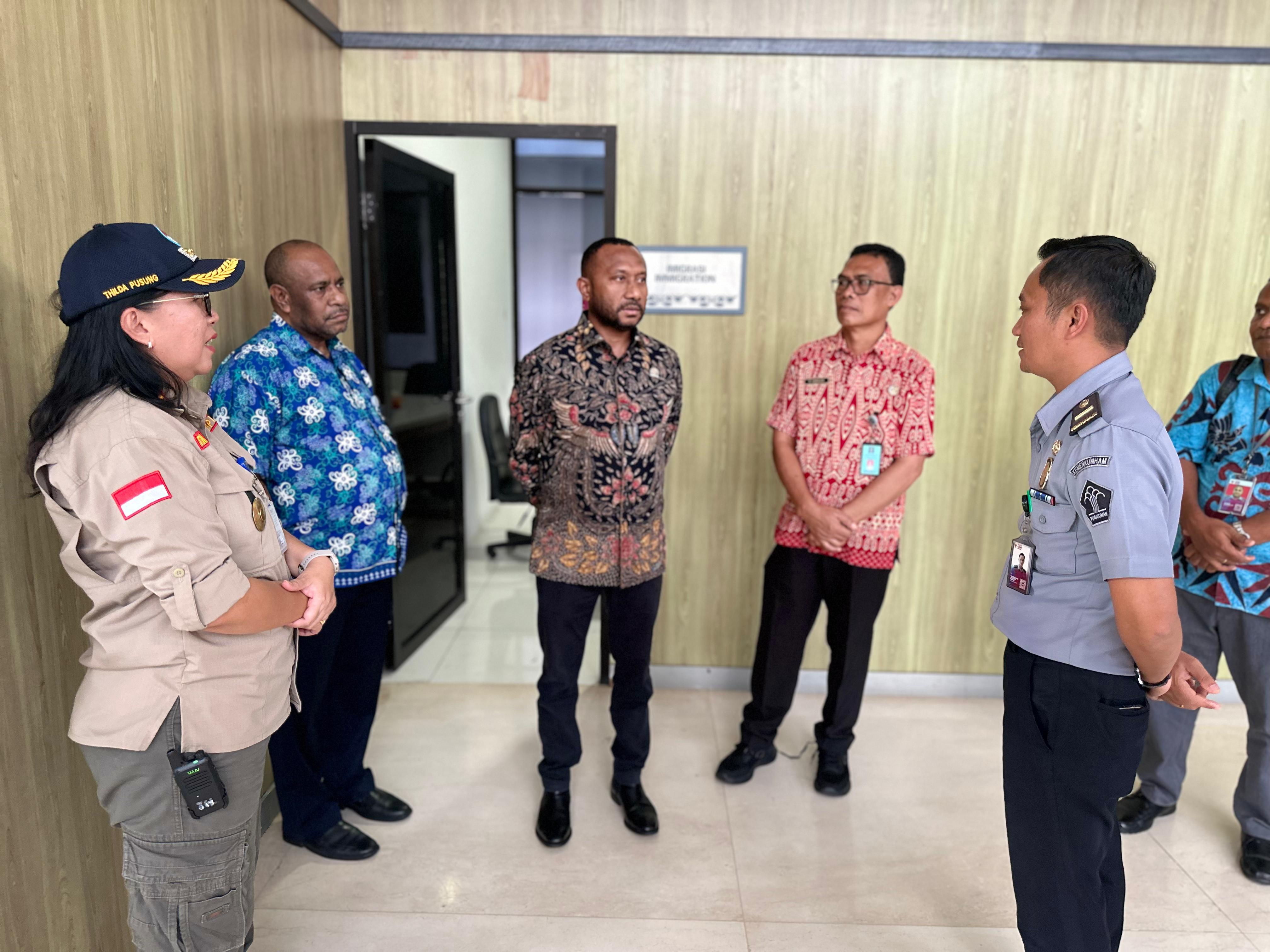 PLBN Skouw Fasilitasi Kunjungan Kerja Anggota Komisi XIII DPR RI, Serap Aspirasi untuk Penguatan Perbatasan  